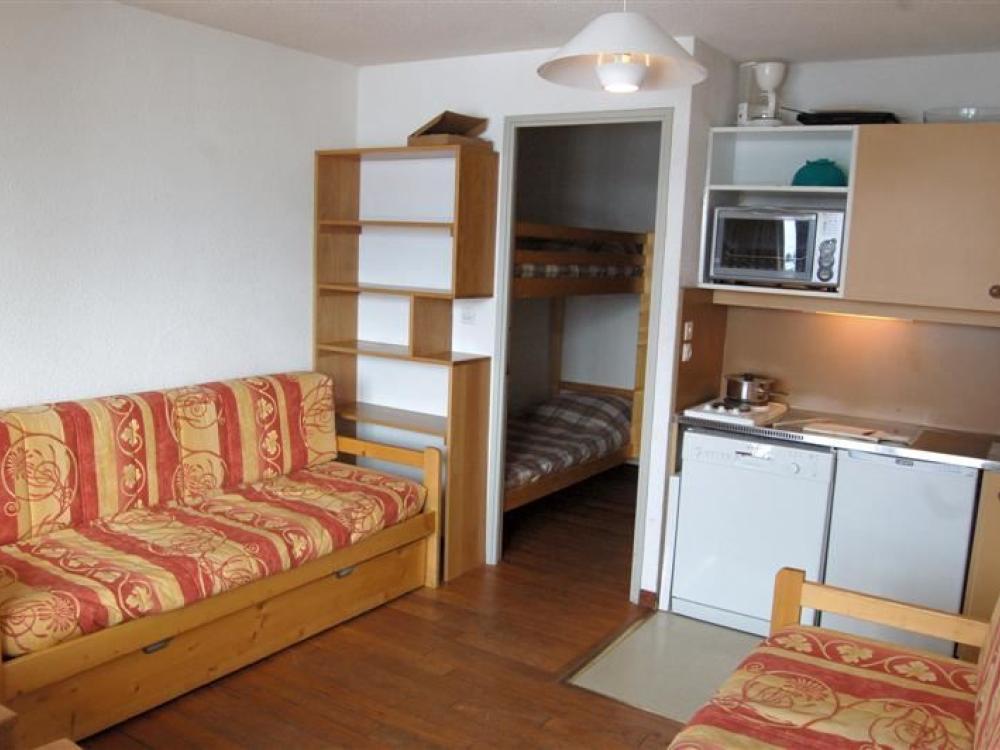 Lägenhet för 4 personer med 1 rum på Cap Neige