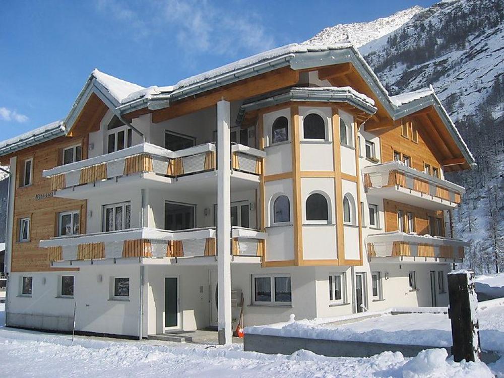 Lägenhet för upp till 4 personer med 3 rum på Haus Alpenstern, Wohnung Distel - Saas-Grund