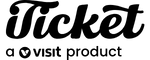 iticket logo with association to VISIT