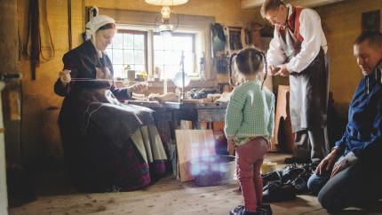 family at Skansen