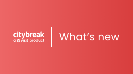 banner citybreak whats new